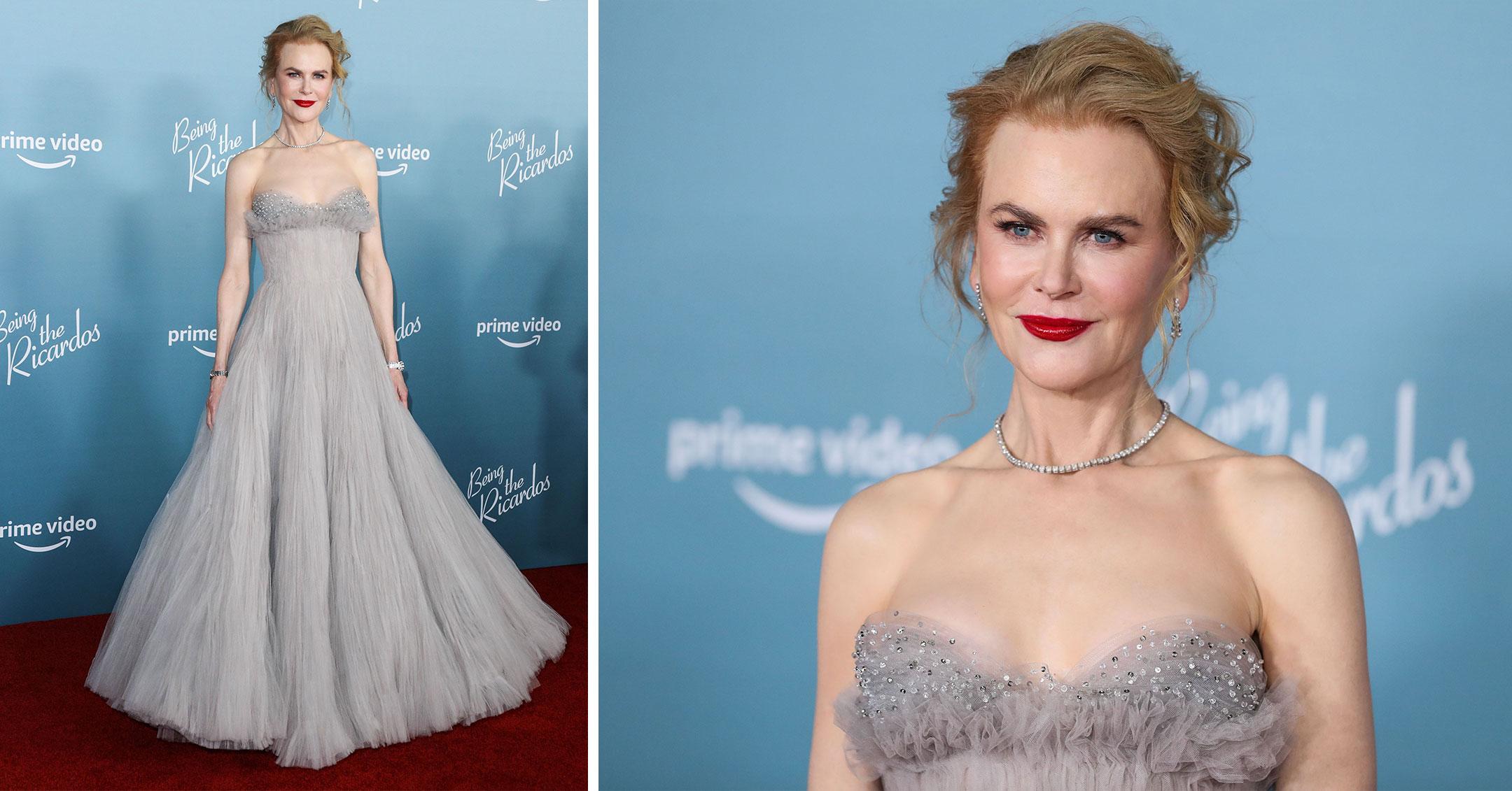 nicole kidman attends being the ricardos la premiere pp