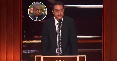 Pete Davidson with Kanye West