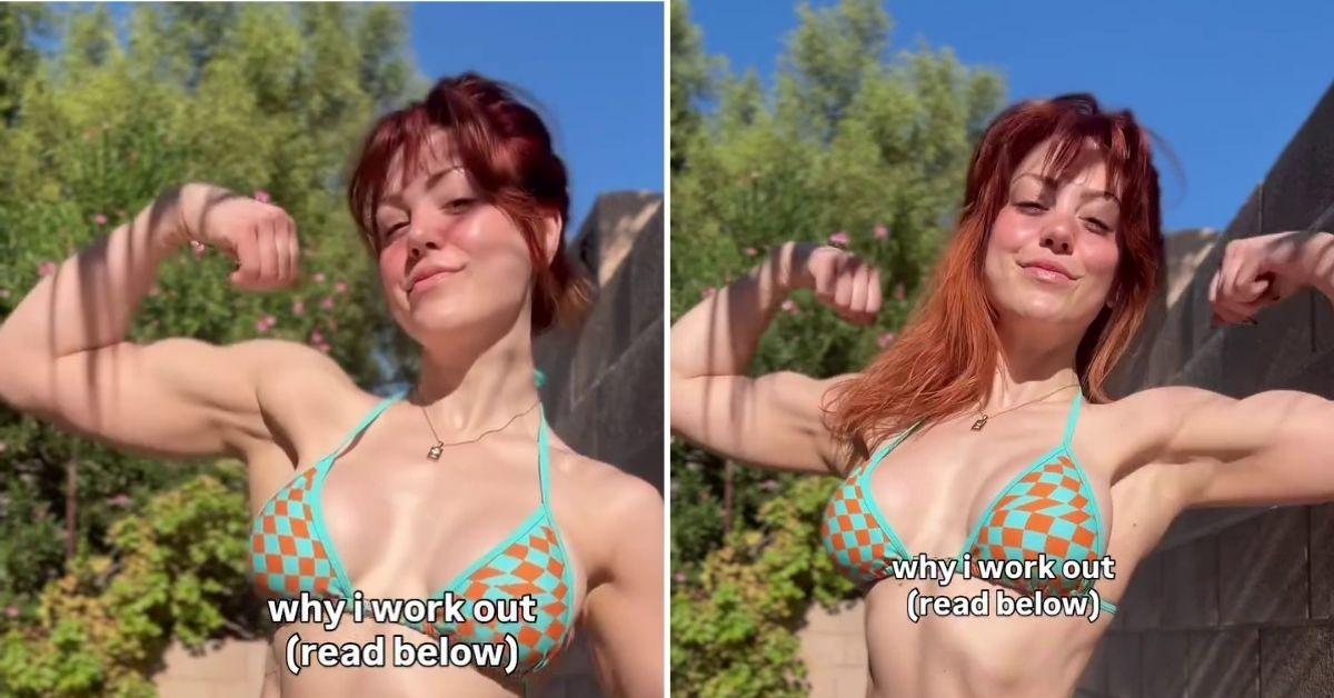 Molly Stewart delivers a dose of honesty while flexing.