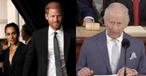 King Charles, Prince Harry and Meghan Markle