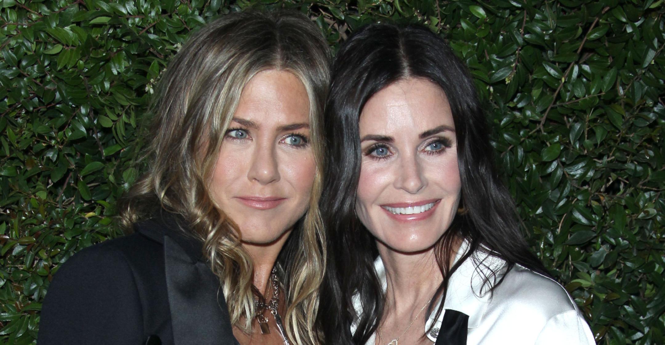 courteney cox reveals friends reunion includes special surprises