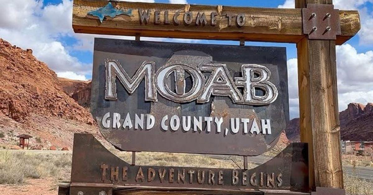 Image of A bear was found near an elementary school in Moab City, Utah.