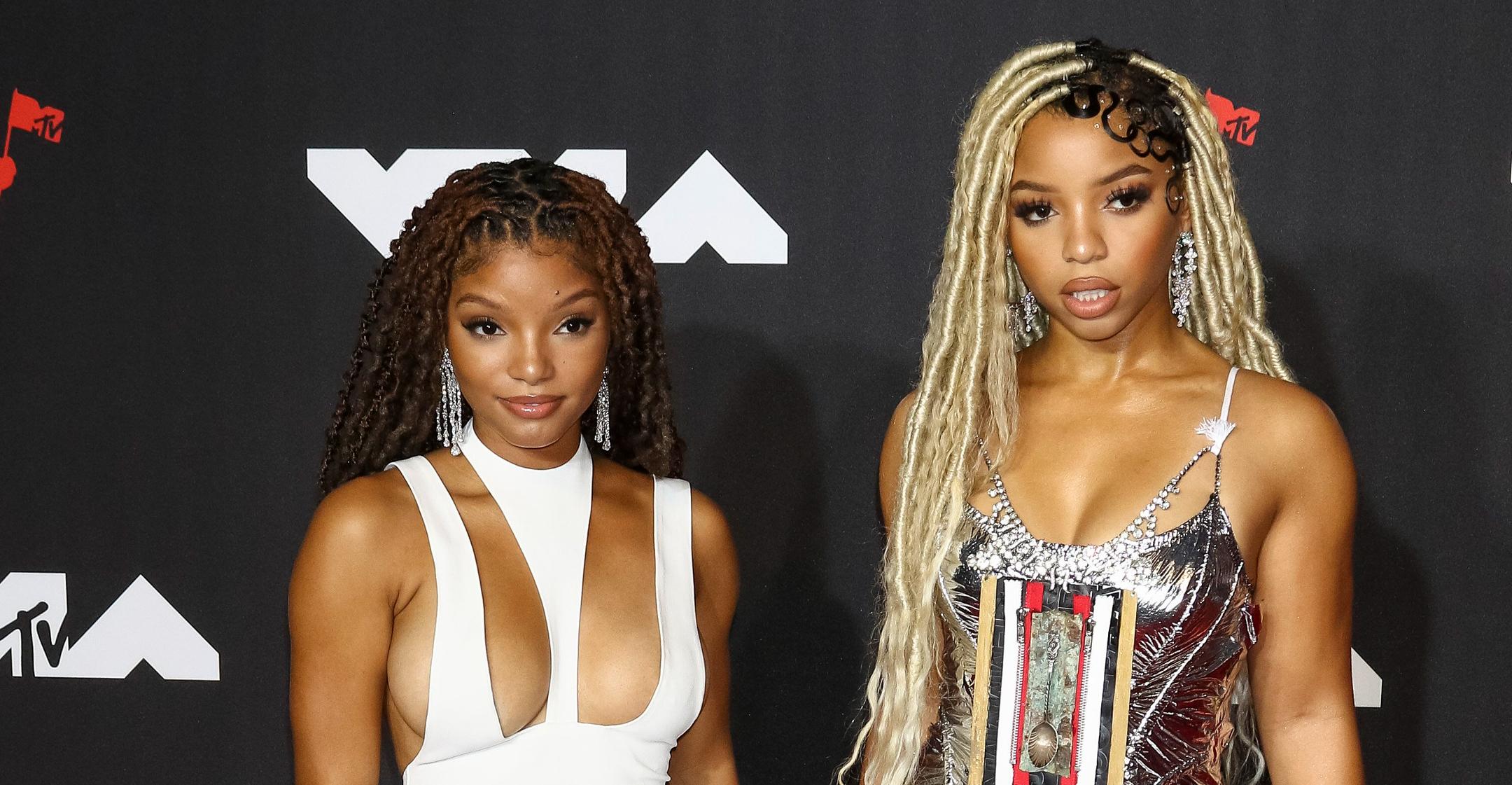 Chloe x Halle Partner With VS Pink on a Line of T-Shirts
