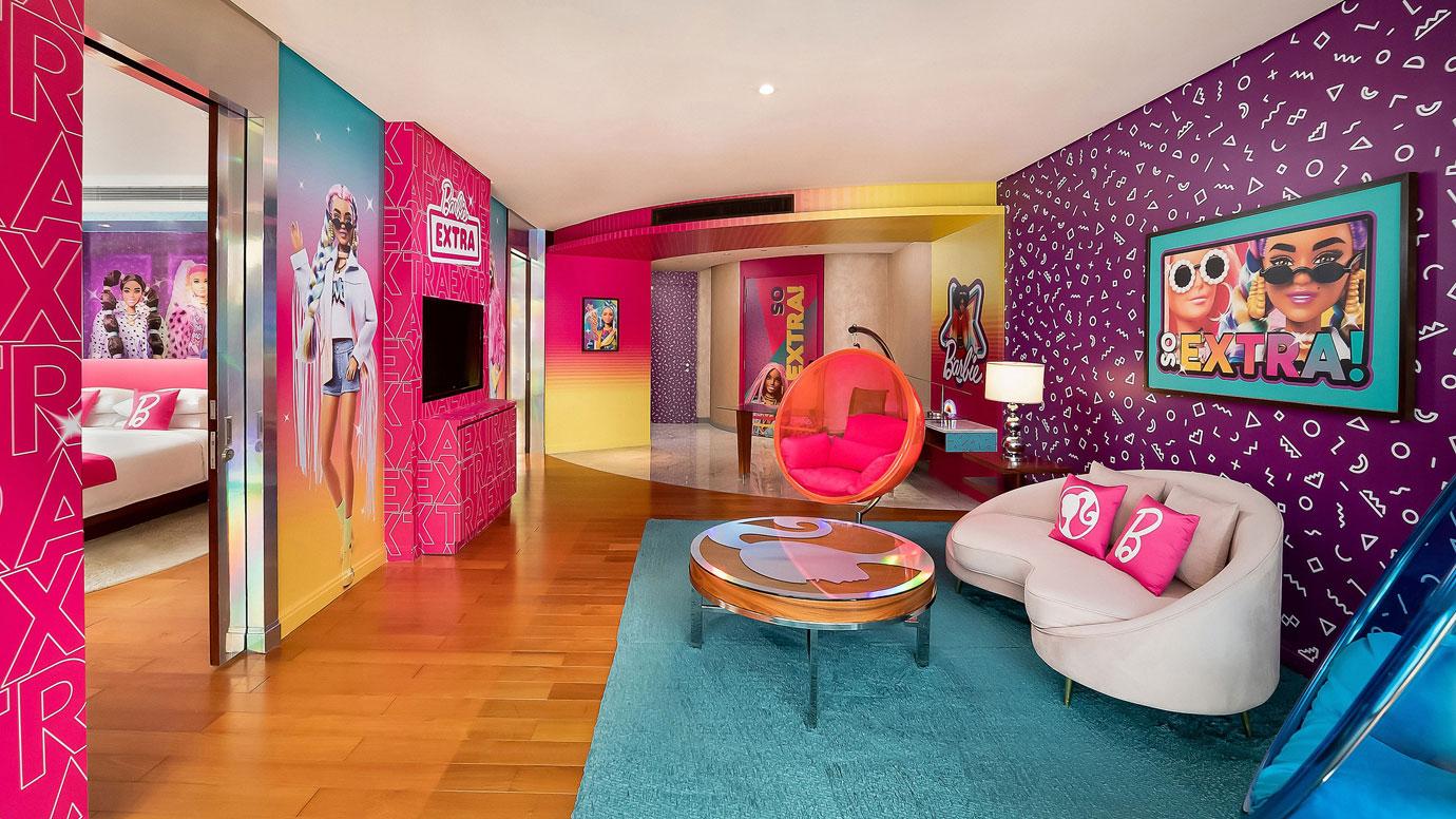 barbie ultimate staycation hotel package