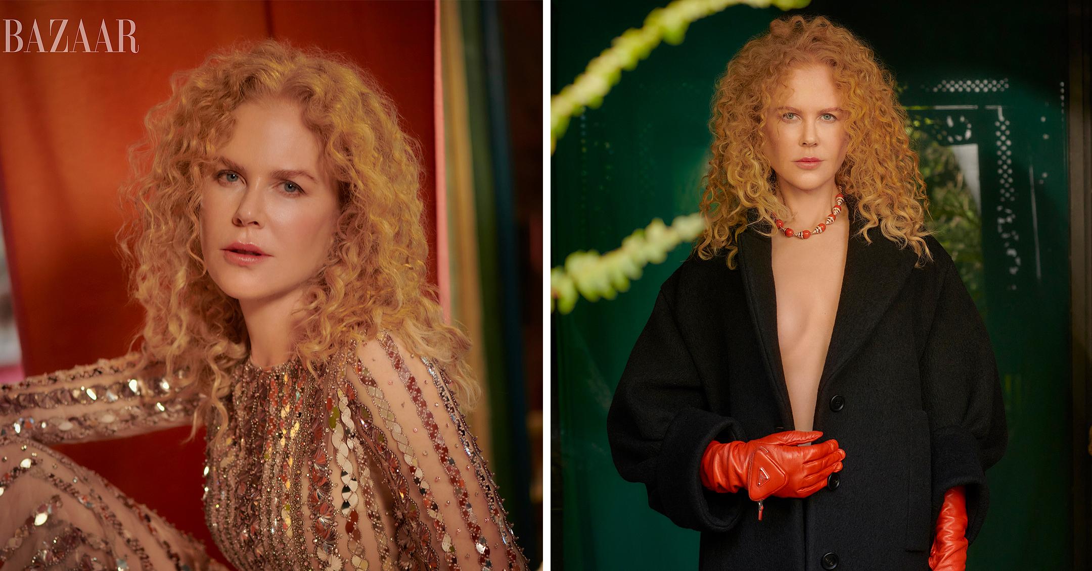 nicole kidman covers harpers bazaars october purpose issue