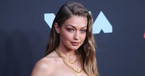 gigi hadid strawberry blonde locks runway return