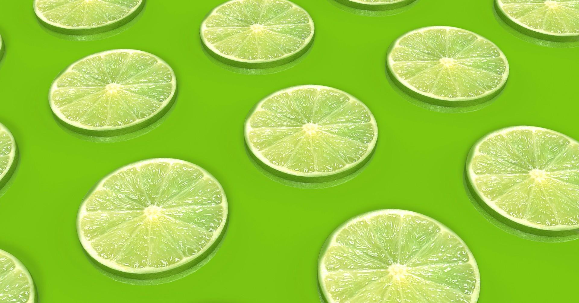 Photo of limes. 