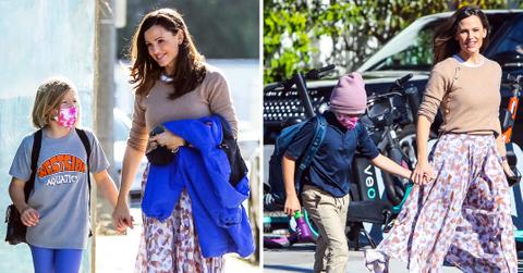 jennifer garner samuel affleck los angeles parenting mh