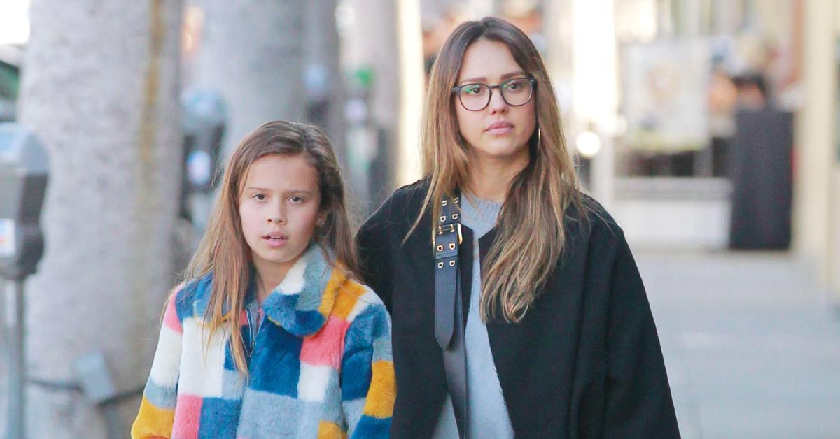 jessica alba daughter honor pp