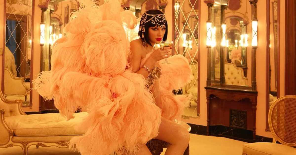 A Las Vegas showgirl sued Taylor Swift over her new album.
