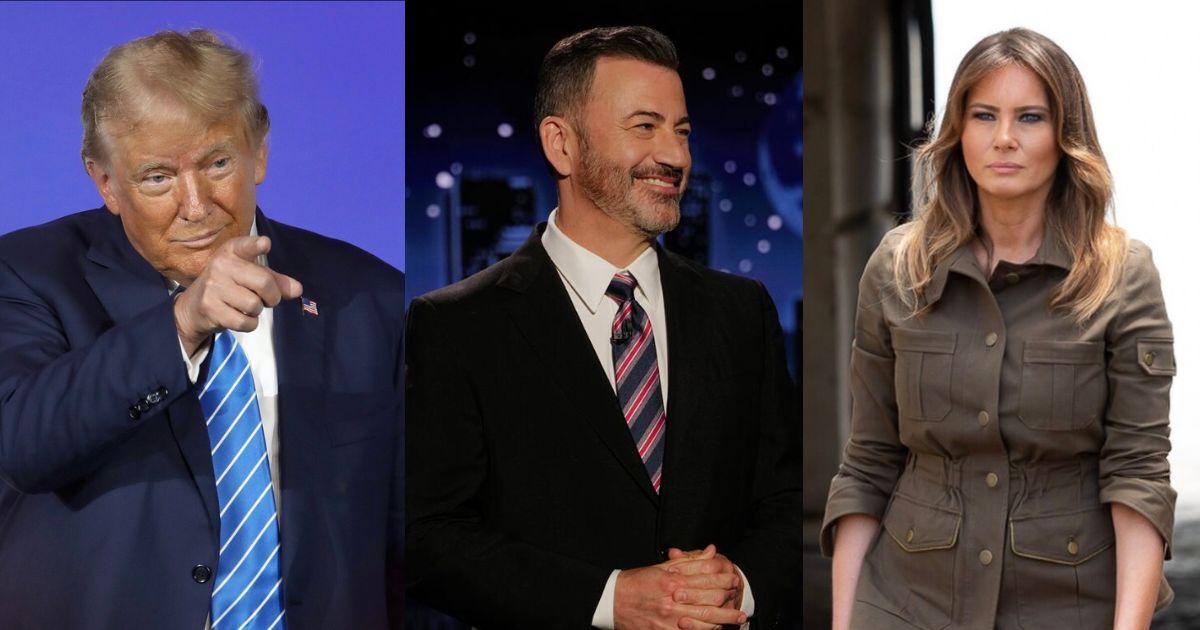Donald Trump; Jimmy Kimmel; Melania Trump