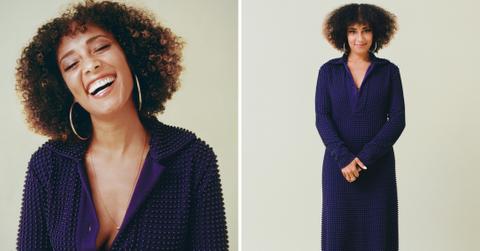 amanda seales in harpers bazaar