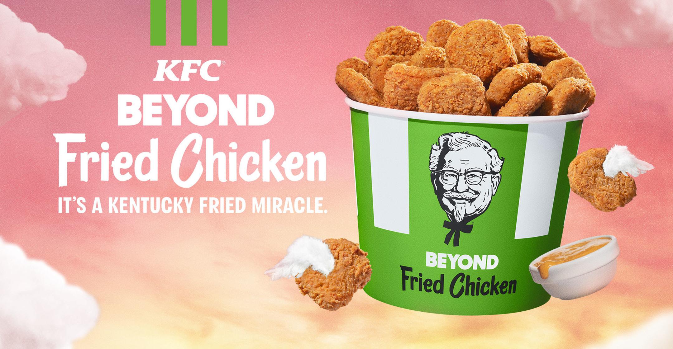 kfc plant based beyond fried chicken nationwide