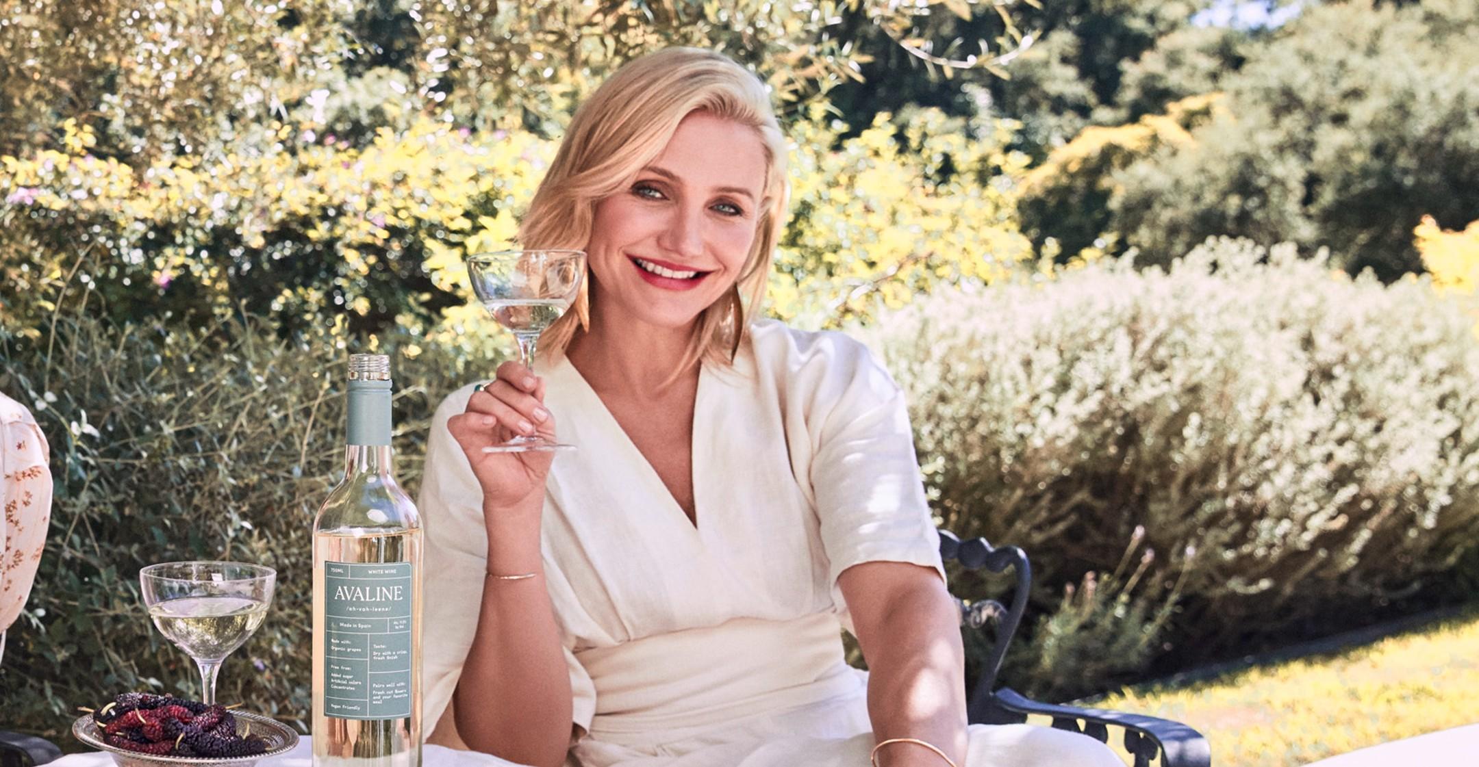 cameron diaz recreates theres something about mary wine