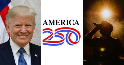 Donald Trump; Freedom 250 event