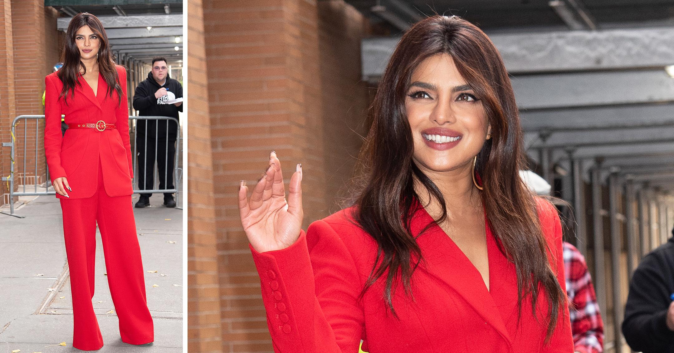 priyanka chopra exits the view television taping mh