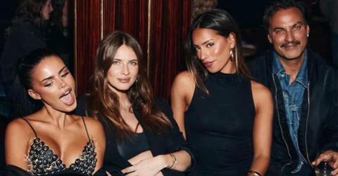 Issy Francis-Baum with her sister, Georgina Howard, and her father Marc Francis-Baum