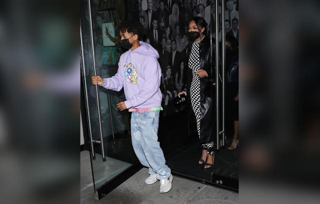 Jaden Smith And Jordyn Woods Go Out To Dinner Together In LA: Photos