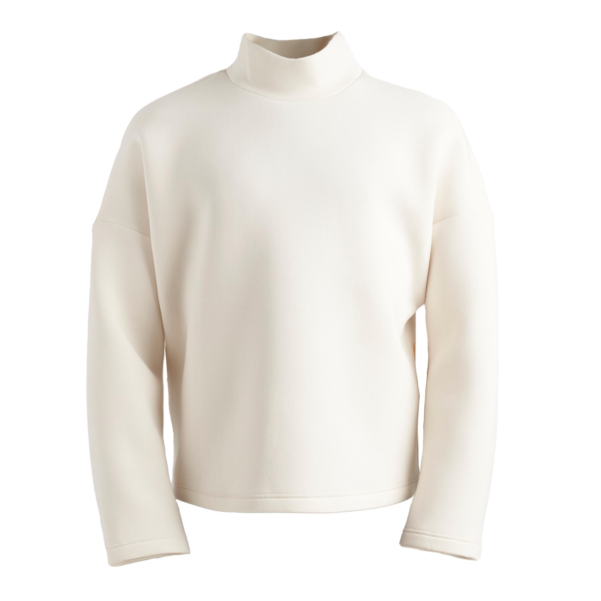 white highneck sweater  copy