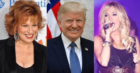 Joy Behar-Donald Trump-Carrie Underwood
