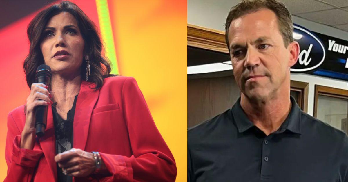 Kristi Noem and Bryon Noem 