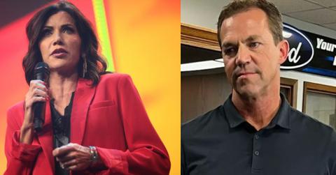 Kristi Noem and Bryon Noem