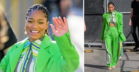 keke palmer at kimmel pp