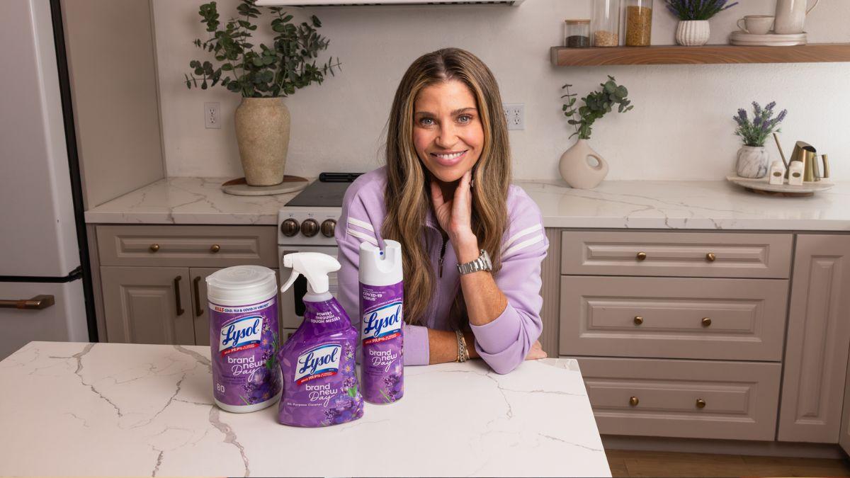 image of Danielle Fishel is excited to partner with Lysol. 