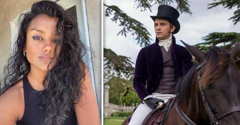 sex education star simone ashley bridgerton season mh