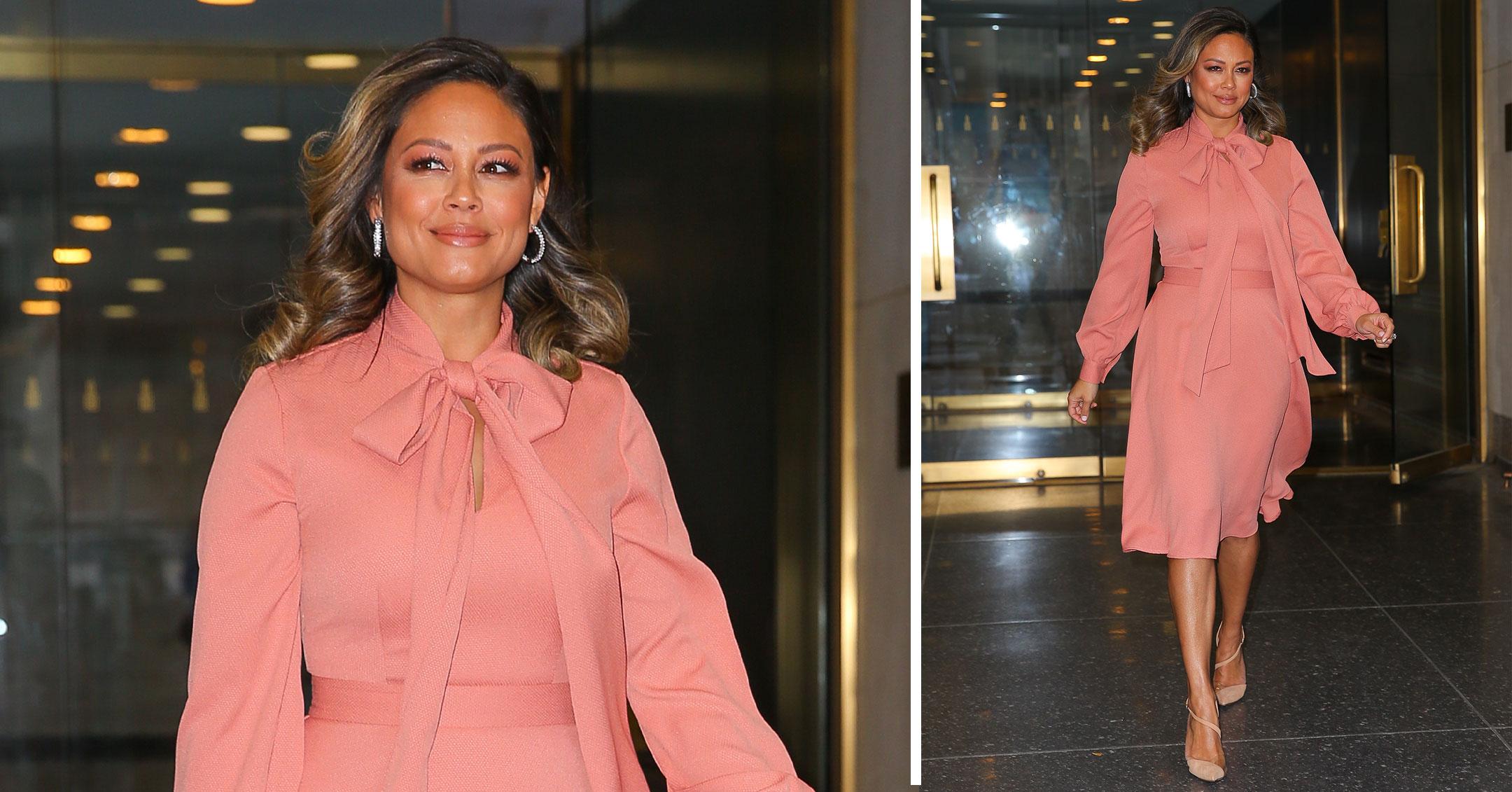 vanessa lachey seen leaving today show new york city pp