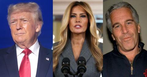 Donald Trump; Melania Trump; Jeffrey Epstein