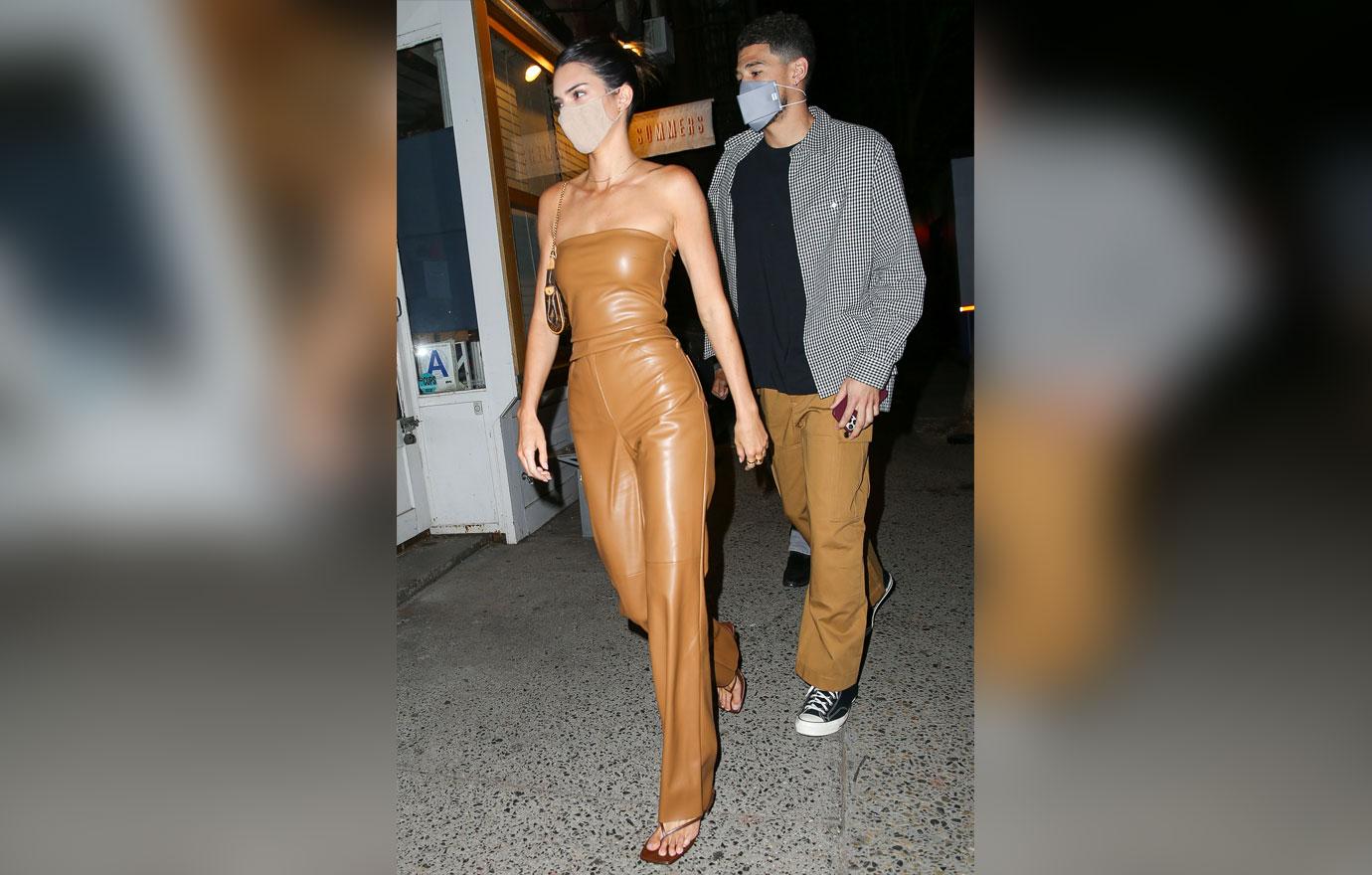 Kendall Jenner Does Date Night in Leather — Sustainable Vegan Leather