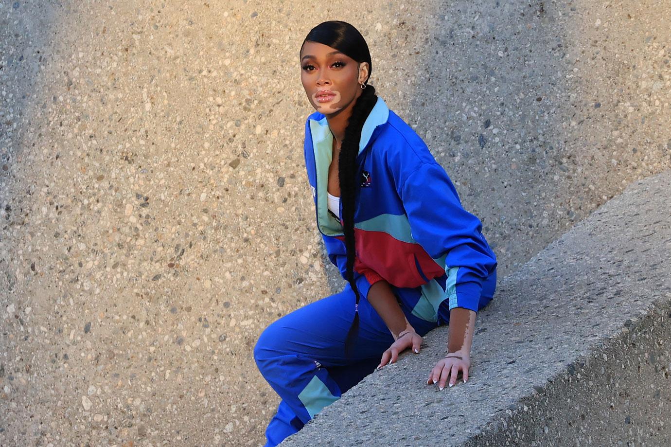 winnie harlow models for puma