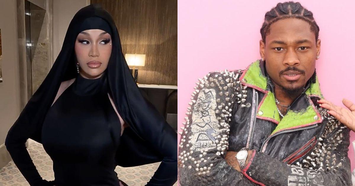 Cardi B and Stefon Diggs
