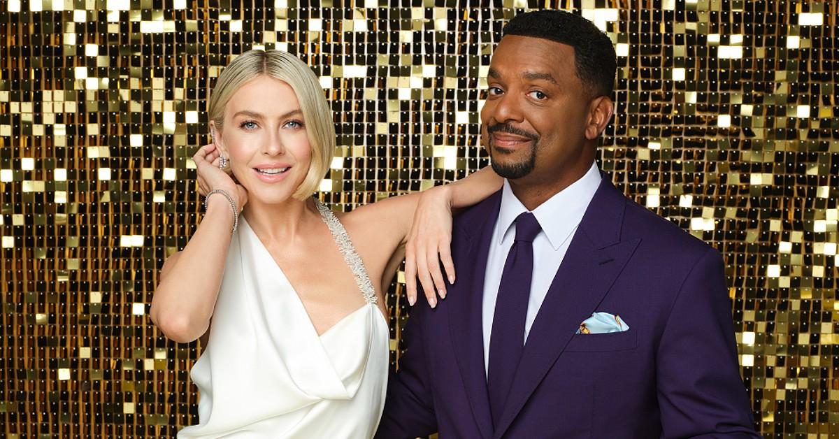 Photo of Alfonso Ribeiro and Julianne Hough. 