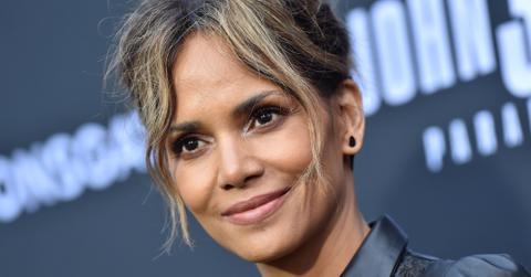 halle berry pampering herself with at home pedicures facials