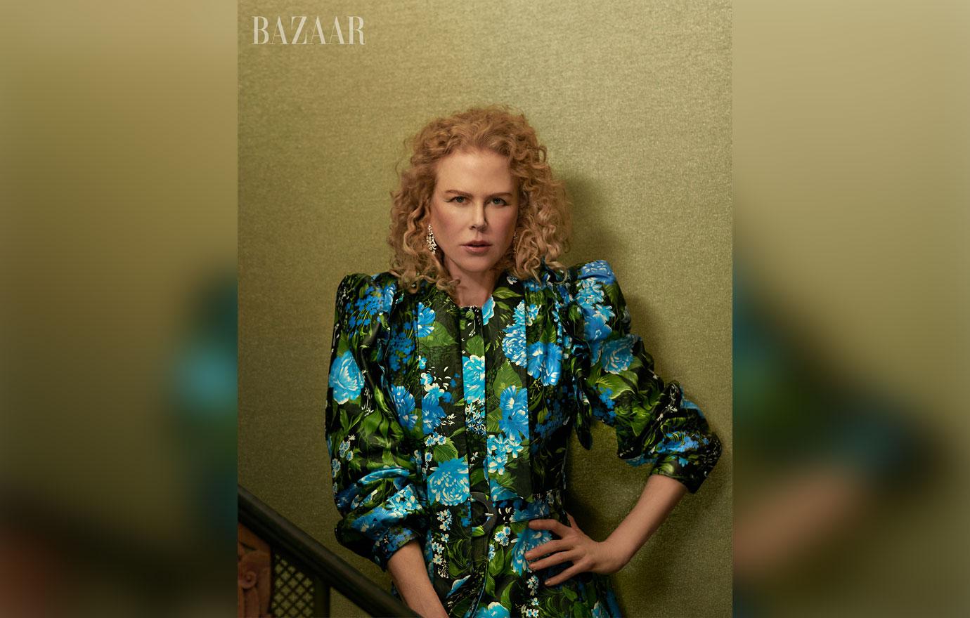 nicole kidman covers harpers bazaars october purpose issue