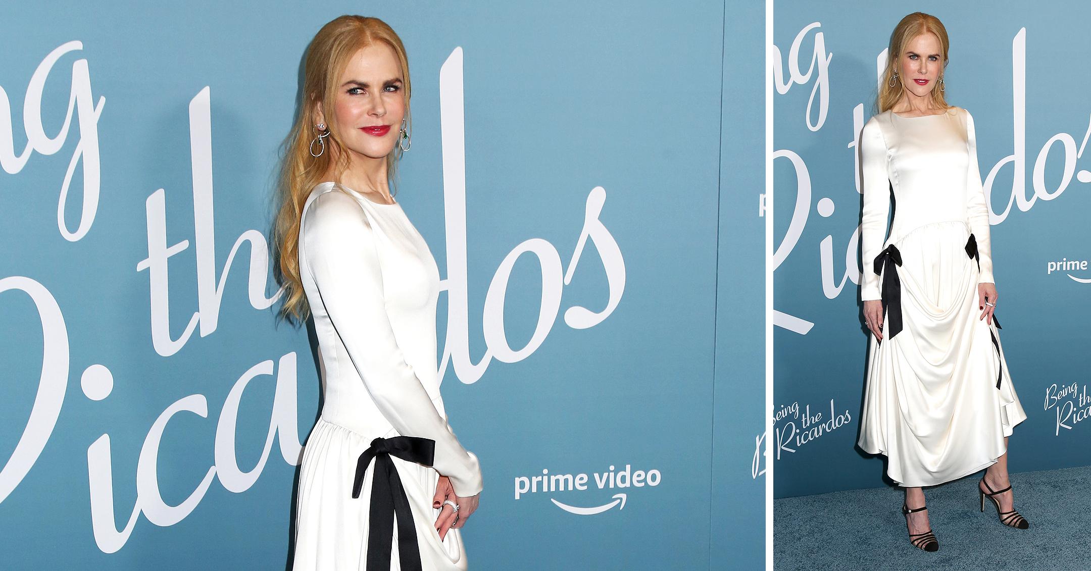 nicole kidman attend premiere of being the ricardos