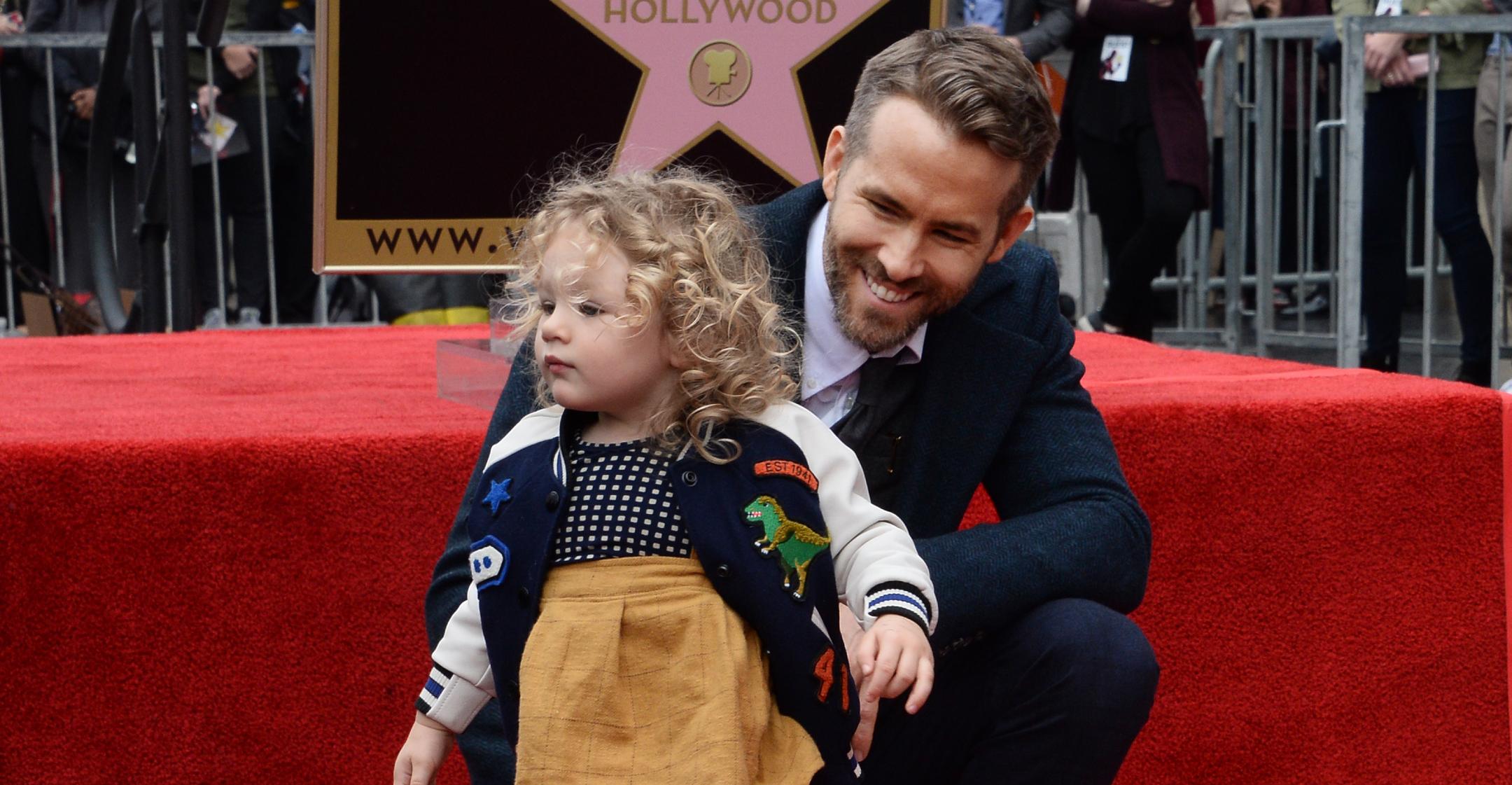 father of three ryan reynolds loves having all daughters