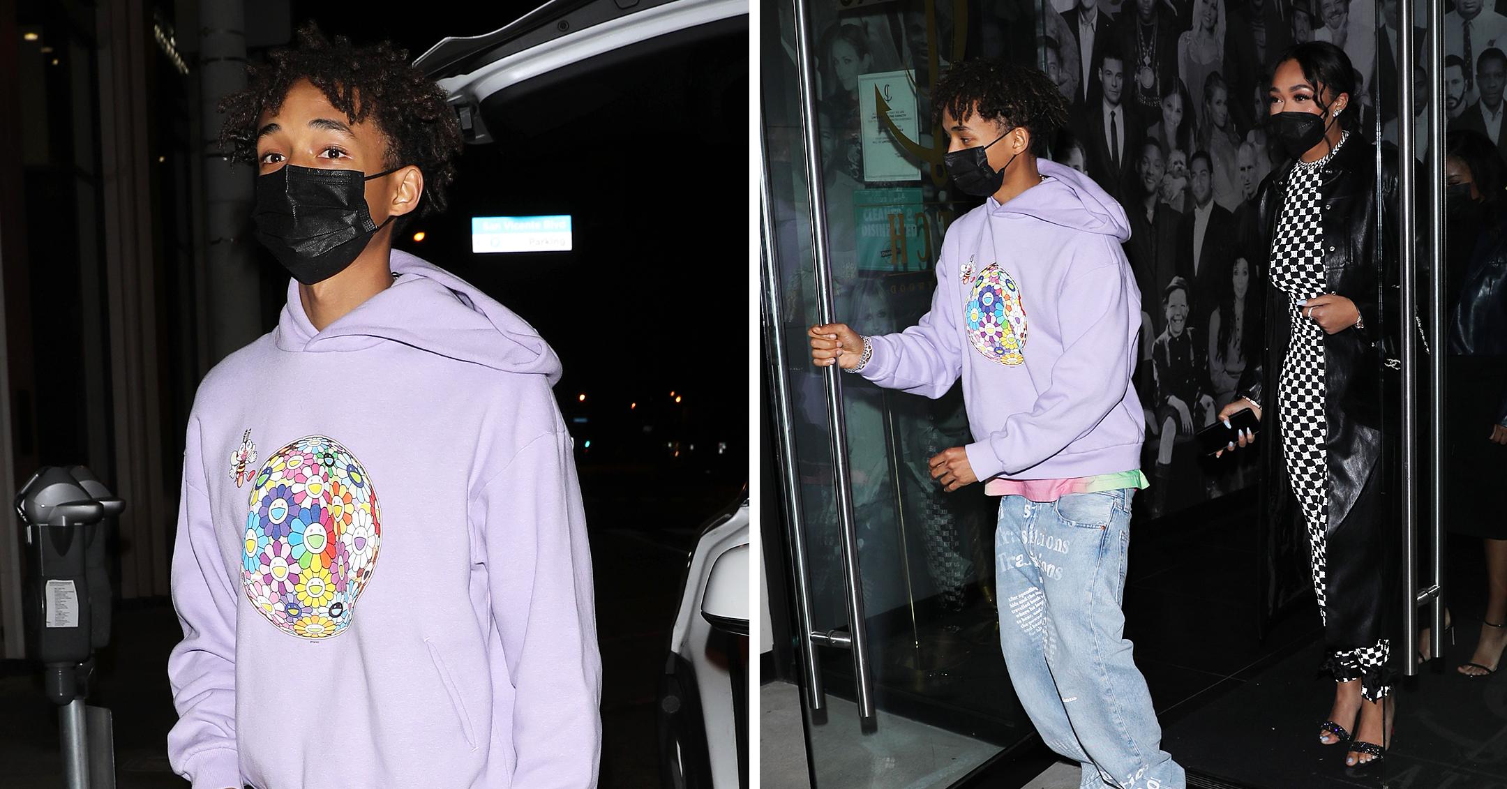 jaden smith and jordyn woods grab dinner at catch la restaurant mh