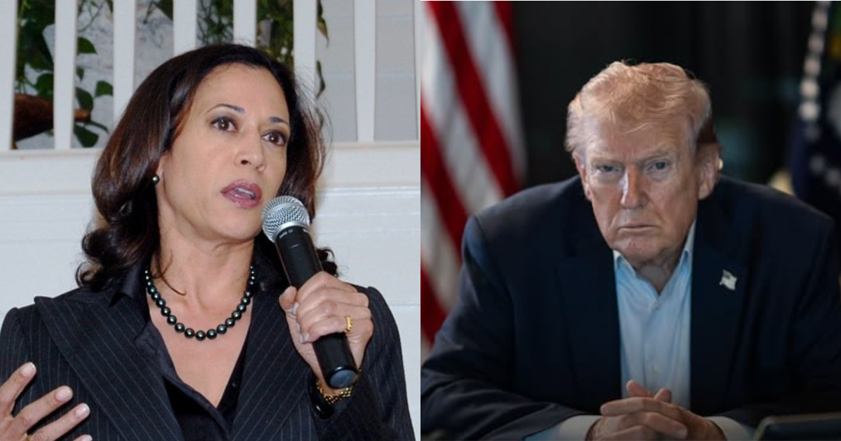 Kamala Harris; Donald Trump 