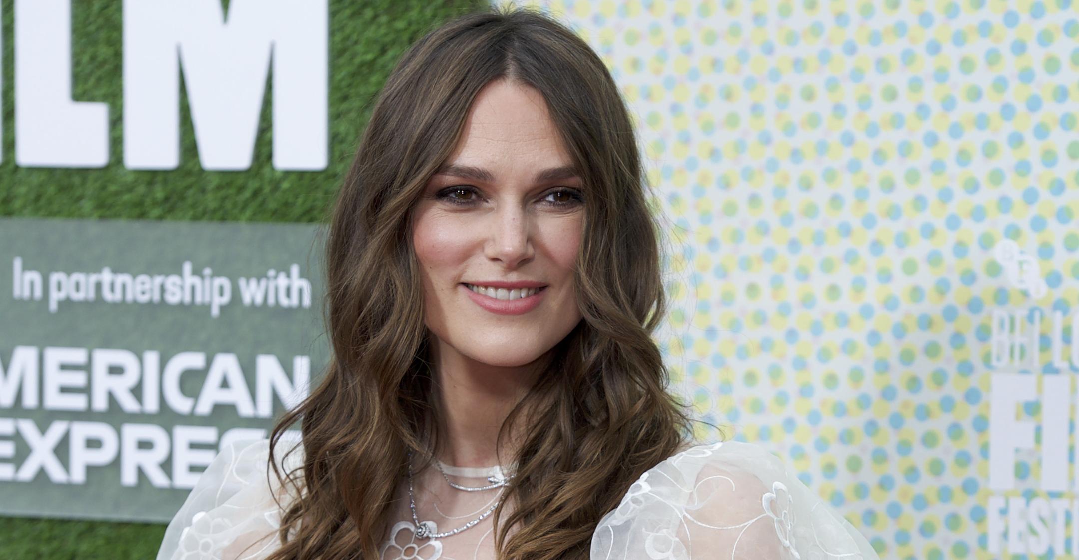 keira knightley kept daughters entertained during quarantine by letting them wear designer gowns