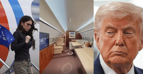 Why is Trump hiding the real cost of Kristi Noem's jet?