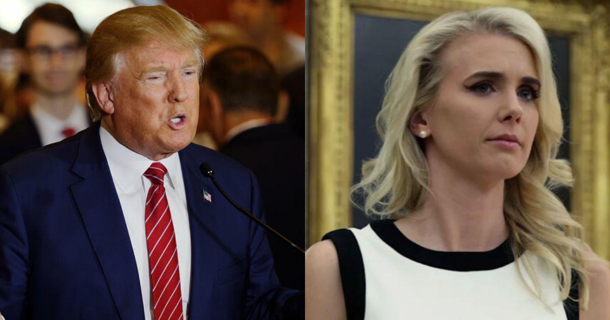 Donald Trump and Natalie Harp