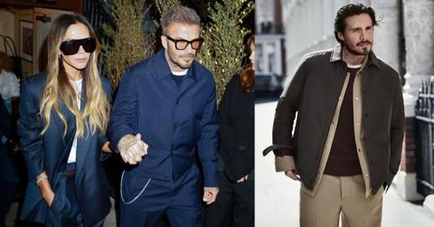 David Beckham, Victoria Beckham and Brooklyn Beckham