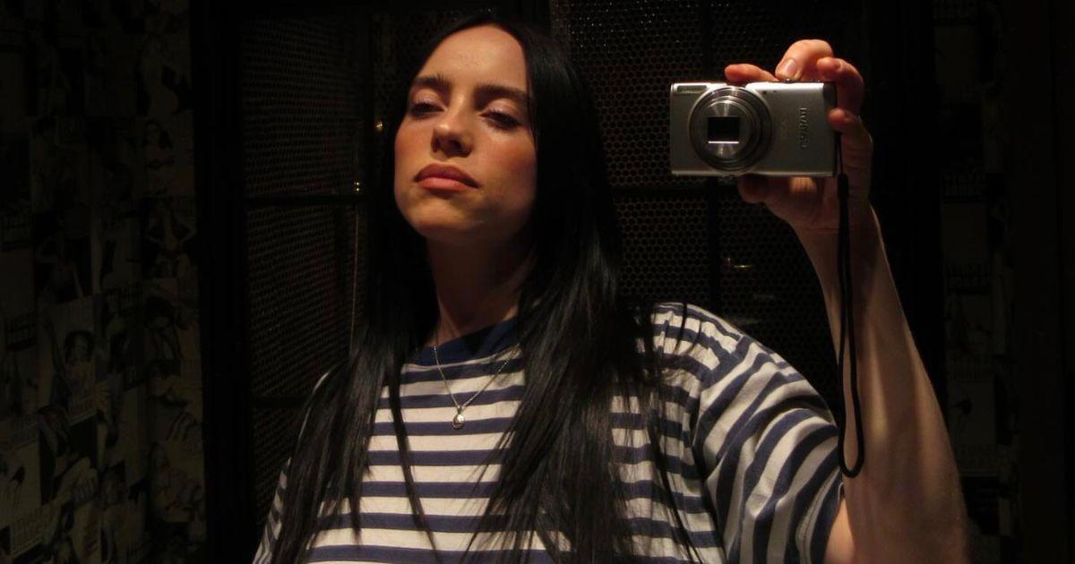 Billie Eilish in an Instagram post