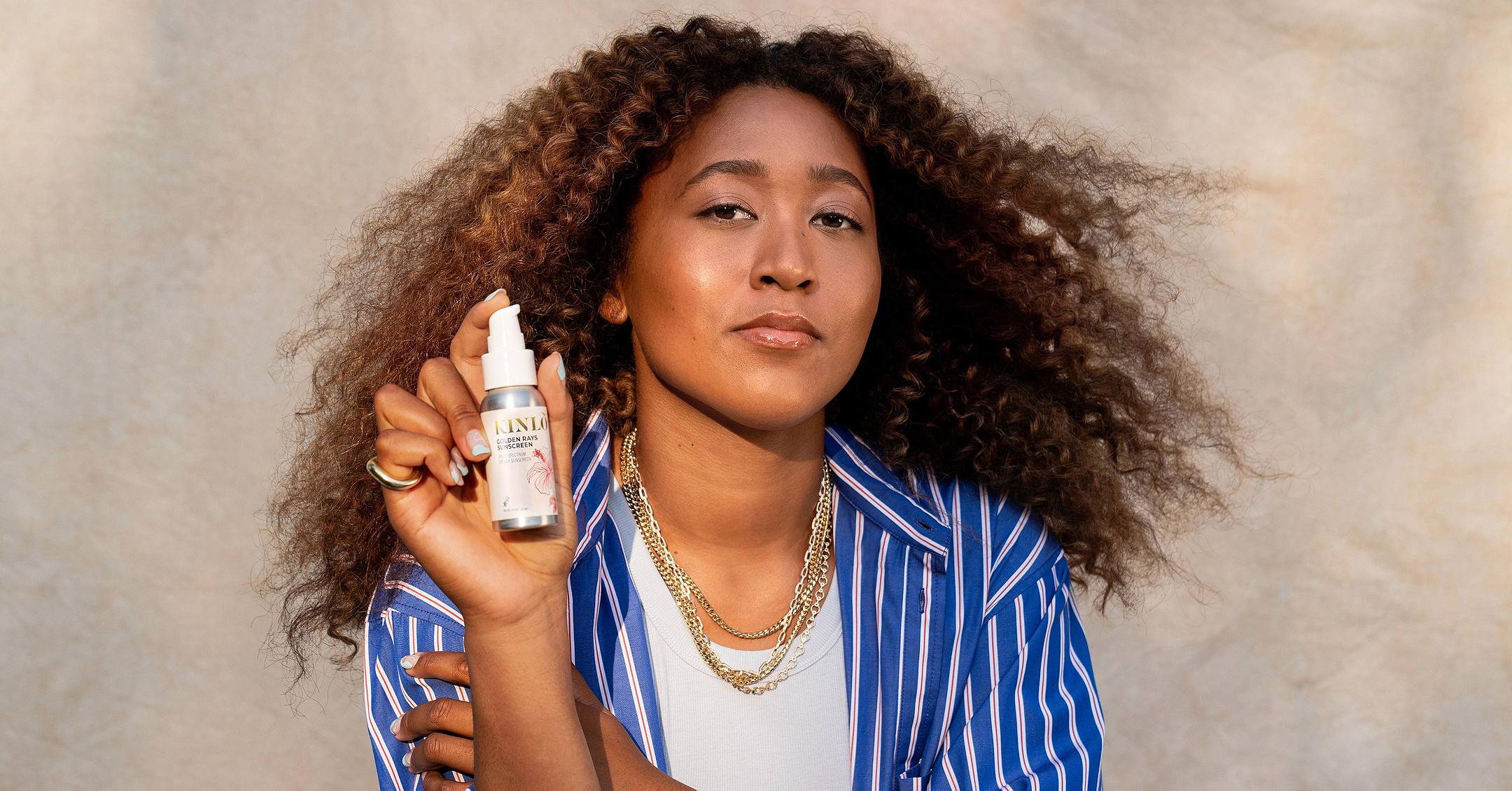 Naomi Osaka's KINLO Skincare Line Is Formulated For Melanated Skin