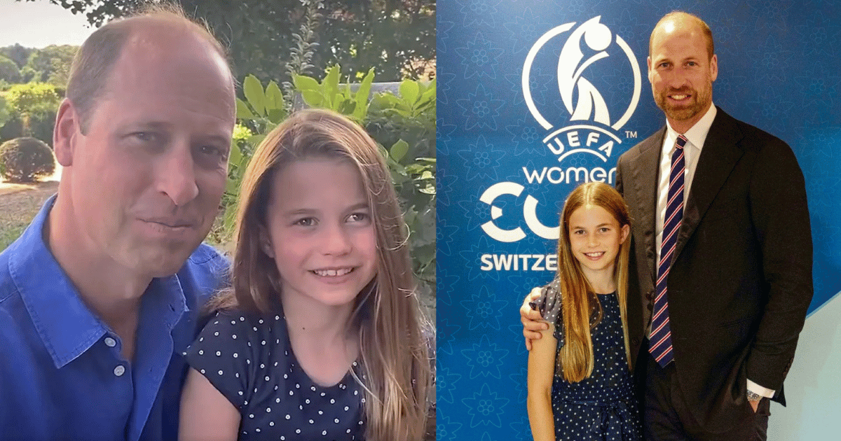 Charlotte is already known for her confidence and her striking resemblance to her father.