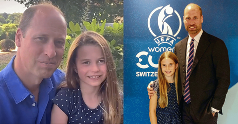 Charlotte is already known for her confidence and her striking resemblance to her father.