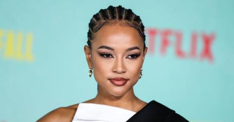 karrueche tran brings own makeup to set